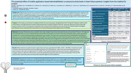 The potential effect of mobile application-based telerehabilitation on physical activity levels in heart failure patients: insights from the intelliot EU project
