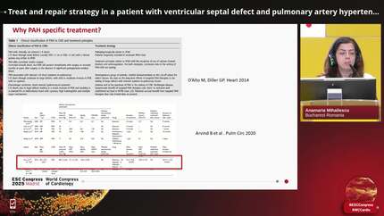 Treat and repair strategy in a patient with ventricular septal defect and pulmonary artery hypertension 