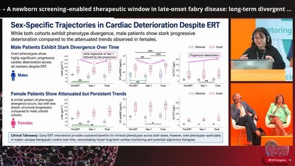 A newborn screening–enabled therapeutic window in late-onset fabry disease: long-term divergent remodeling trajectories with early-stage treatment