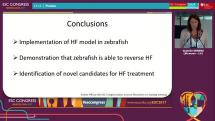 Gene regulation associated with heart failure development and regression in zebrafish