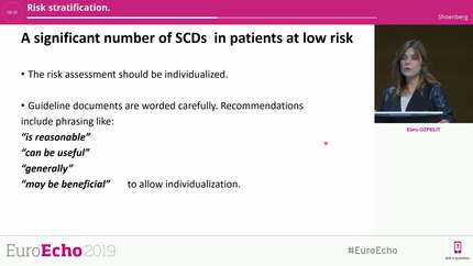 Risk stratification.