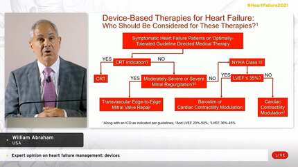 Expert opinion on heart failure management: devices