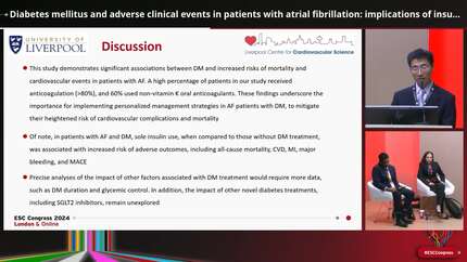 Diabetes mellitus and adverse clinical events in patients with atrial fibrillation: implications of insulin treatment: a report from the GLORIA-AF Registry Phase III