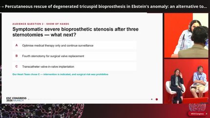 Percutaneous rescue of degenerated tricuspid bioprosthesis in Ebstein's anomaly: an alternative to multiple reoperation