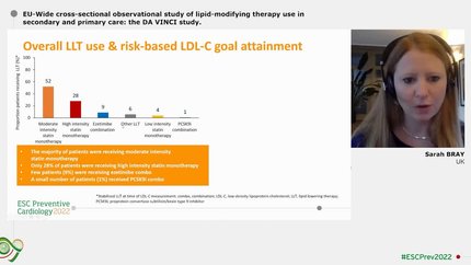 EU-Wide cross-sectional observational study of lipid-modifying therapy use in secondary and primary care: the DA VINCI study.