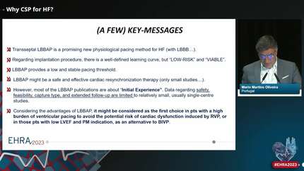 Pacing for heart failure