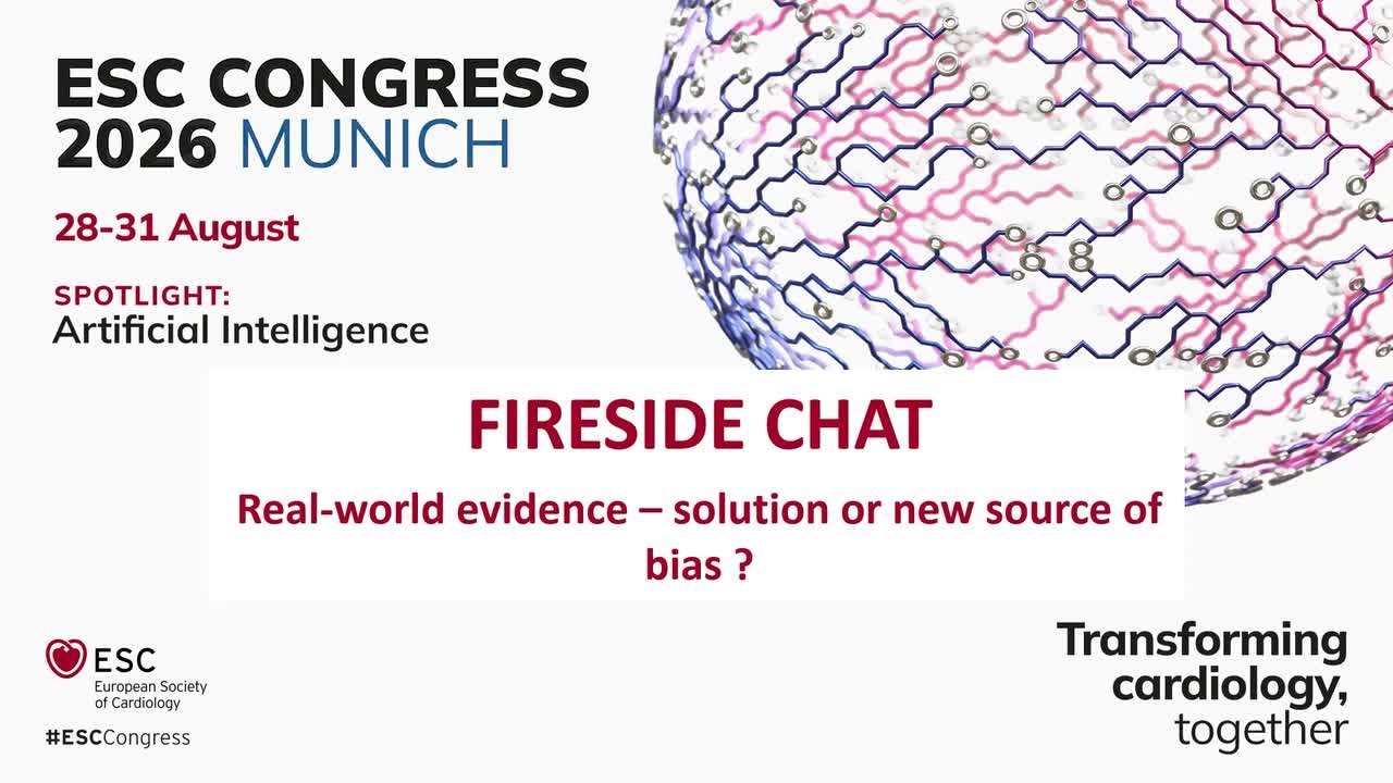 Fireside Chat: real-world evidence - solution or new source of bias? 