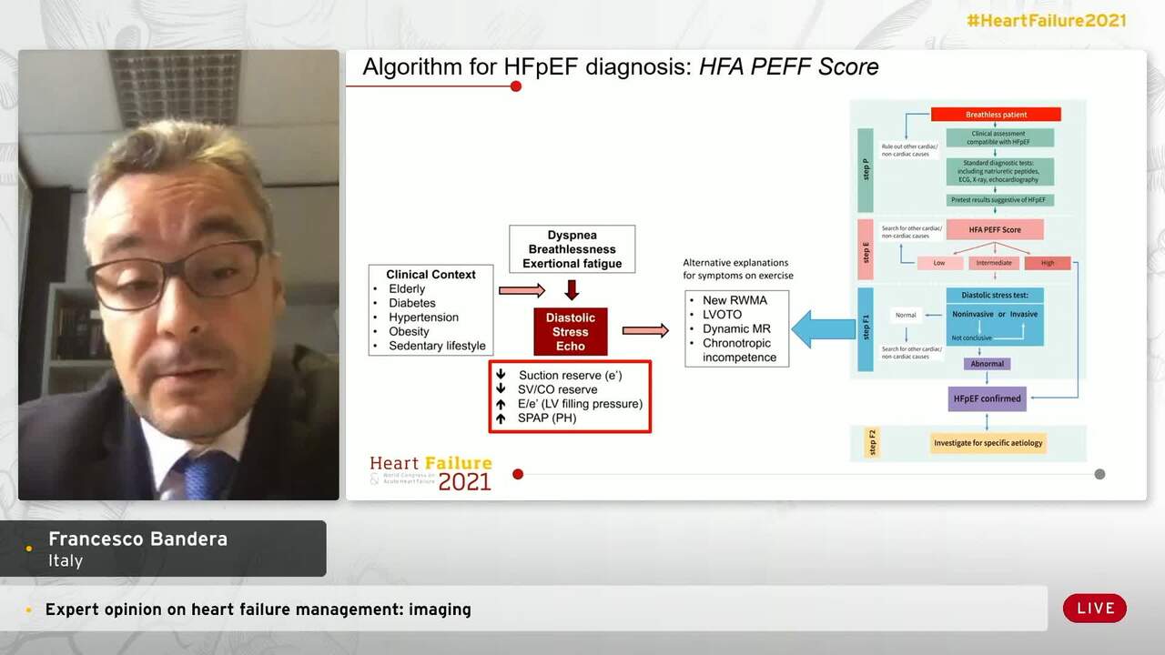 Role of stress echocardiography in patients with shortness of breath.