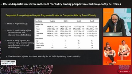 Racial disparities in severe maternal morbidity among peripartum cardiomyopathy deliveries