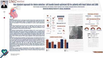 Non-standard approach for device selection. Left bundle branch optimized ICD for patients with heart failure and LBBB.