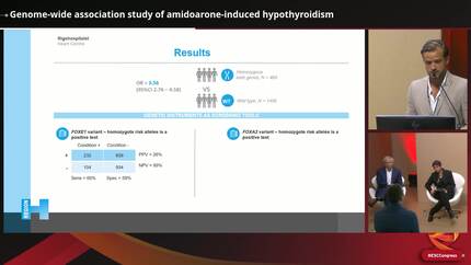 Genome-wide association study of amidoarone-induced hypothyroidism