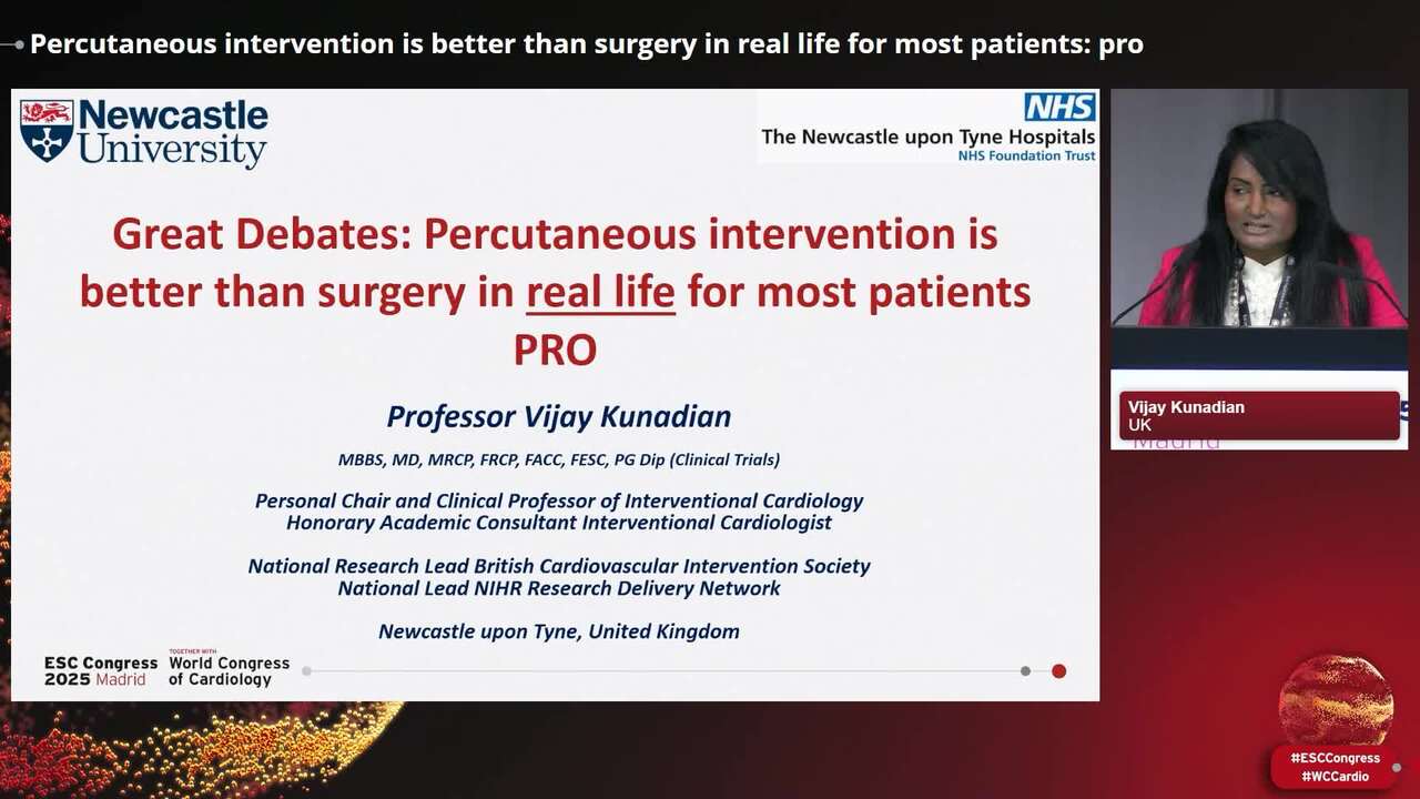 Great Debates: revascularisation in asymptomatic patients with multivessel disease and left ventricular systolic dysfunction