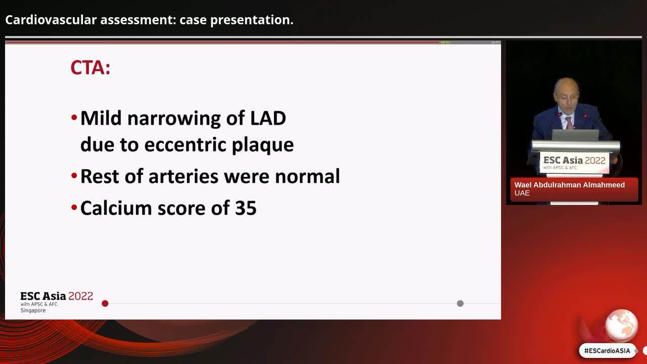 Cardiovascular assessment: case presentation.