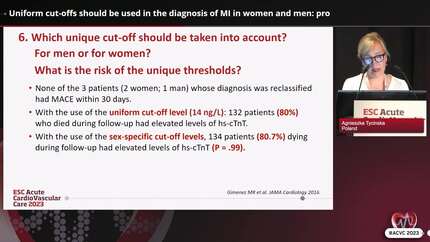 How to manage patients with acute chest pain in the ED