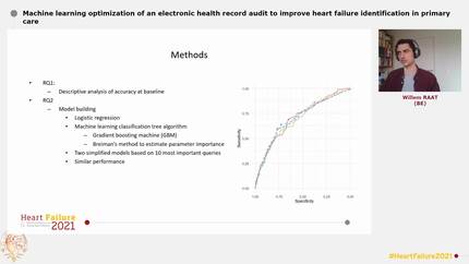 Machine learning optimization of an electronic health record audit to improve heart failure identification in primary care