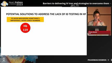 Barriers to delivering IV iron and strategies to overcome them