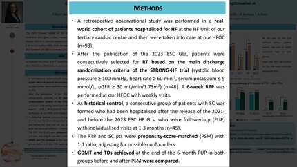 Comparison of the effect of the rapid up-titration programme and the standard care on therapy optimisation at a heart failure outpatient clinic in real-world clinical practice
