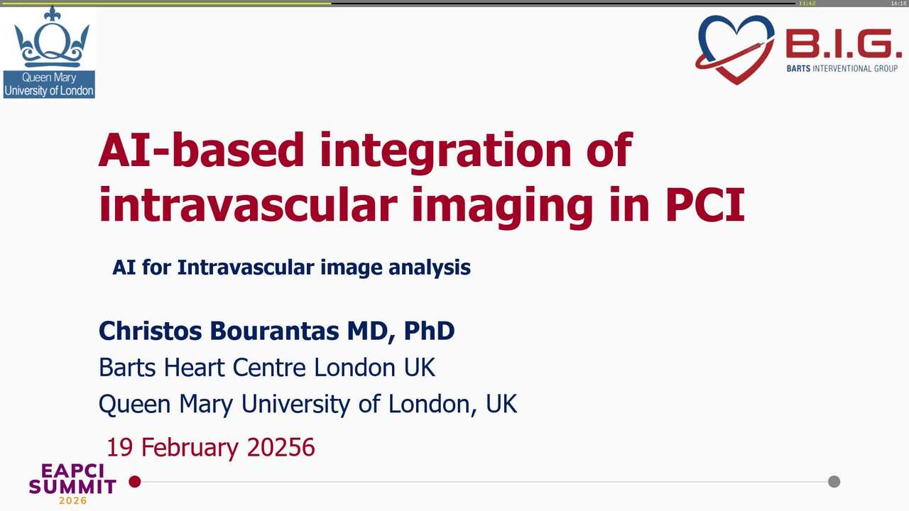 Artificial intelligence (AI) in cardiovascular interventions