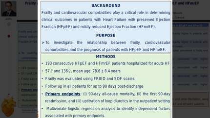 Frailty and cardiovascular comorbidities as predictors of short-term outcomes in HFpEF and HFmrEF patients: a retrospective cohort analysis