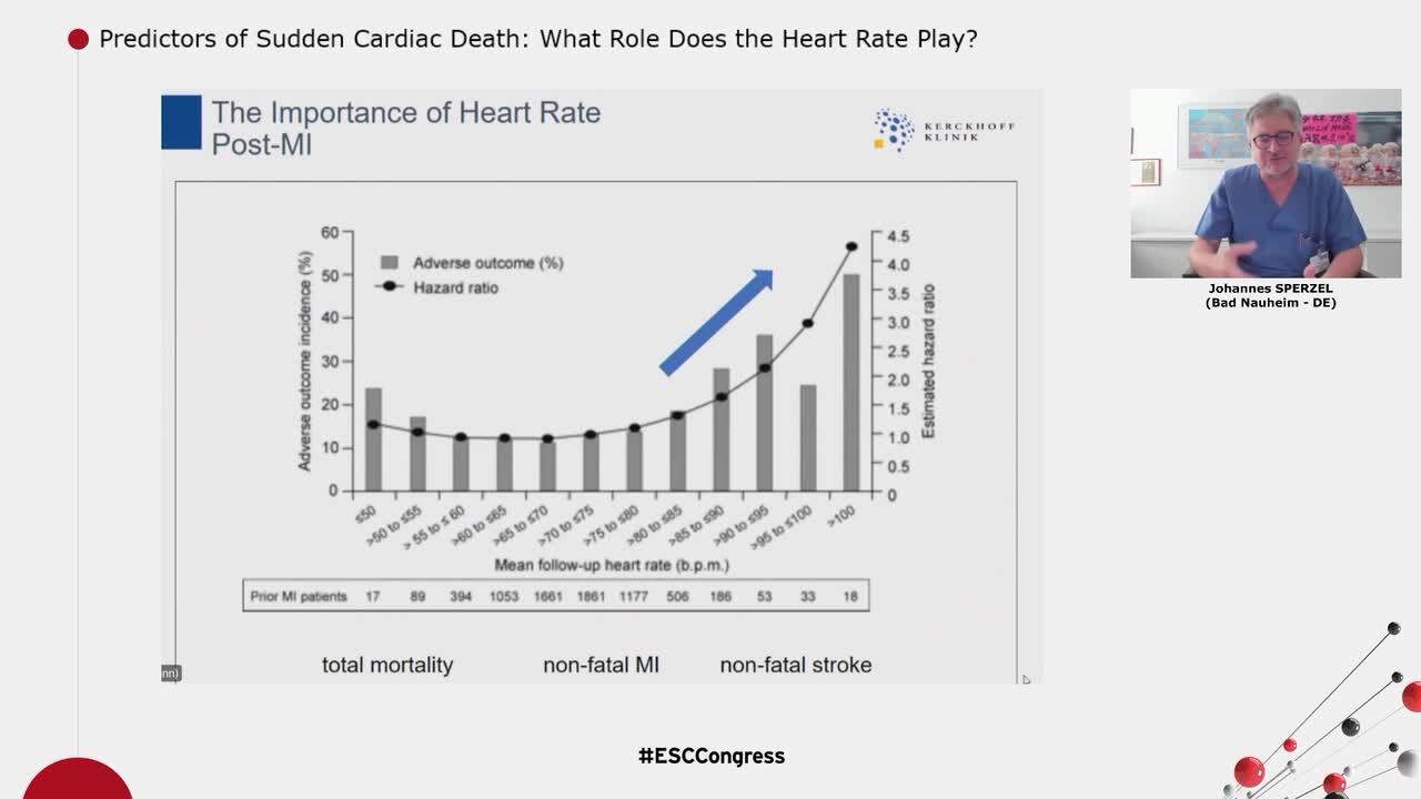 Predictors of Sudden Cardiac Death: What Role Does the Heart Rate Play?