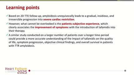 Effecting one’s future treatment in chronic heart failure