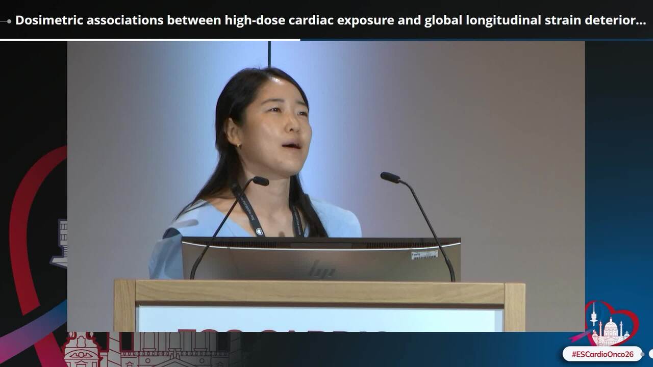 Dosimetric associations between high-dose cardiac exposure and global longitudinal strain deterioration after definitive radiotherapy for lung cancer