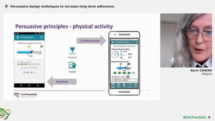 Persuasive design techniques to increase long-term adherence