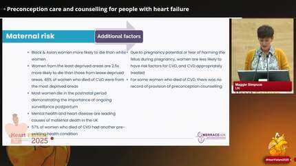 Heart failure in women: special considerations