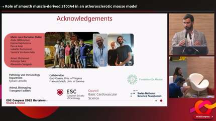 Role of smooth muscle-derived S100A4 in an atherosclerotic mouse model