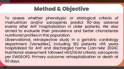 Malnutrition in elderly with Heart Failure (Malnut-HF)