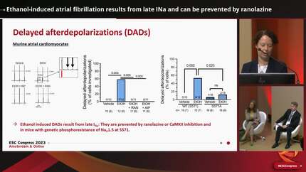 Ethanol-induced atrial fibrillation results from late INa and can be prevented by ranolazine
