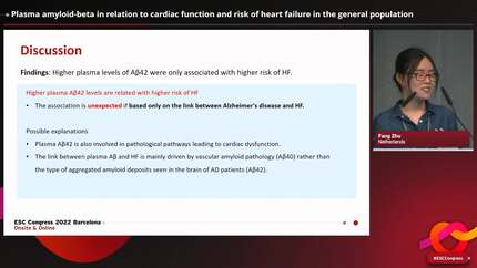 Plasma amyloid-beta in relation to cardiac function and risk of heart failure in the general population   
