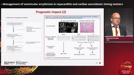 Management of ventricular arrythmias in myocarditis and cardiac sarcoidosis: timing matters