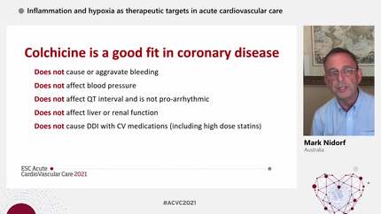Inflammation and hypoxia as therapeutic targets in acute cardiovascular care