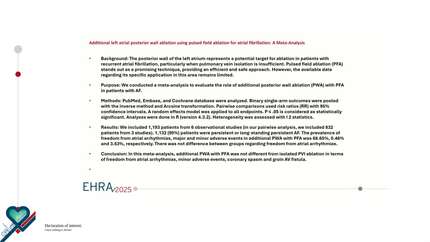 Additional left atrial posterior wall ablation using pulsed field ablation for atrial fibrillation: a meta-analysis