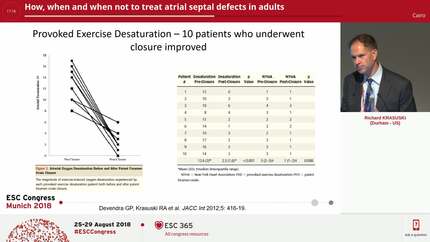 How, when and when not to treat atrial septal defects in adults