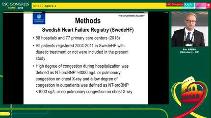 Adherence to international guidelines on diuretic treatment in heart failure based on congestive signs in 43,744 patients from SwedeHF