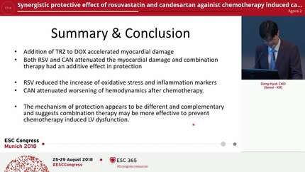 Synergistic protective effect of rosuvastatin and candesartan againist chemotherapy induced cardiotoxicity: mechanism of action.