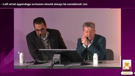 Catheter-based left atrial appendage occlusion