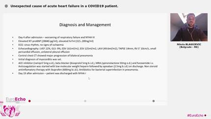 Unexpected cause of acute heart failure in a COVID19 patient.