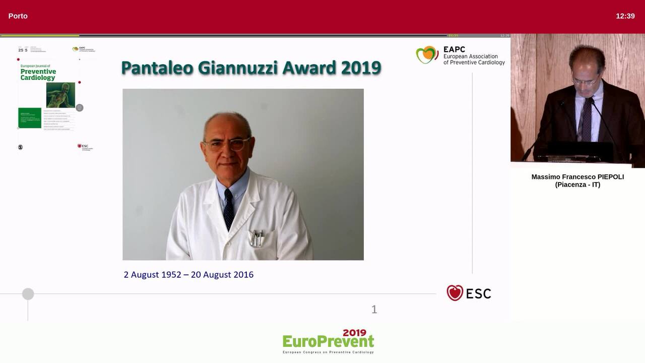 Pantaleo Giannuzzi Award