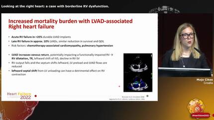 Acute heart failure in patients with left ventricular assist device