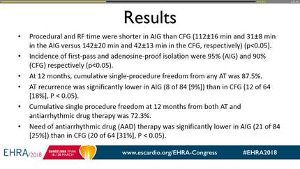 Impact of a novel lesion target on clinical outcome of paroxysmal atrial fibrillation ablation. 