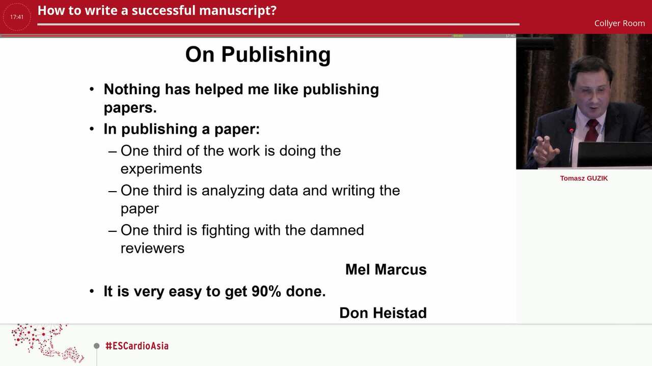 How to write a successful manuscript?