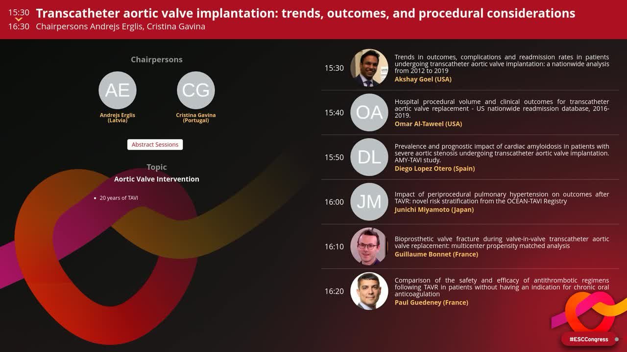 Trends in outcomes, complications and readmission rates in patients undergoing transcatheter aortic valve implantation: a nationwide analysis from 2012 to 2019