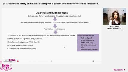 Efficacy and safety of infliximab therapy in a patient with refractory cardiac sarcoidosis.