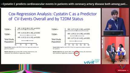 Cystatin C predicts cardiovascular events in patients with coronary artery disease both among patients with and among those without type 2 diabetes