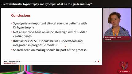 Guidelines in Practice: a patient with syncope and a hypertrophic heart - key role of multimodality imaging