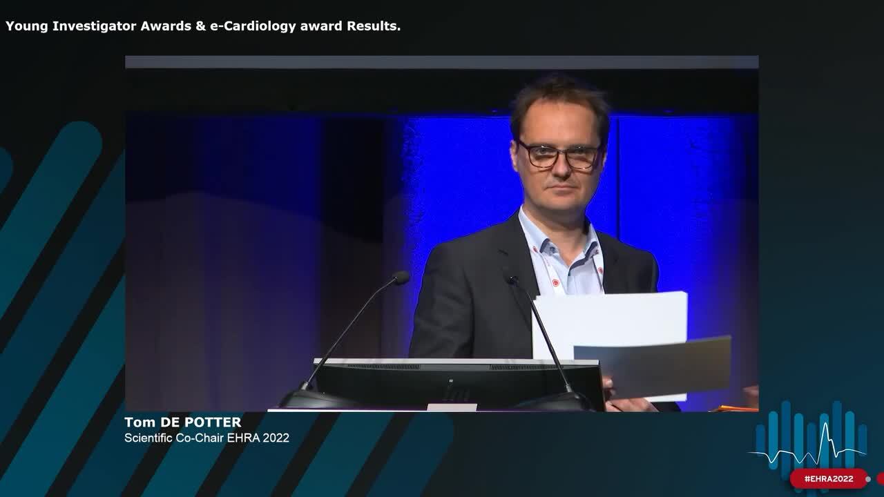 Young Investigator Awards & e-Cardiology award Results.