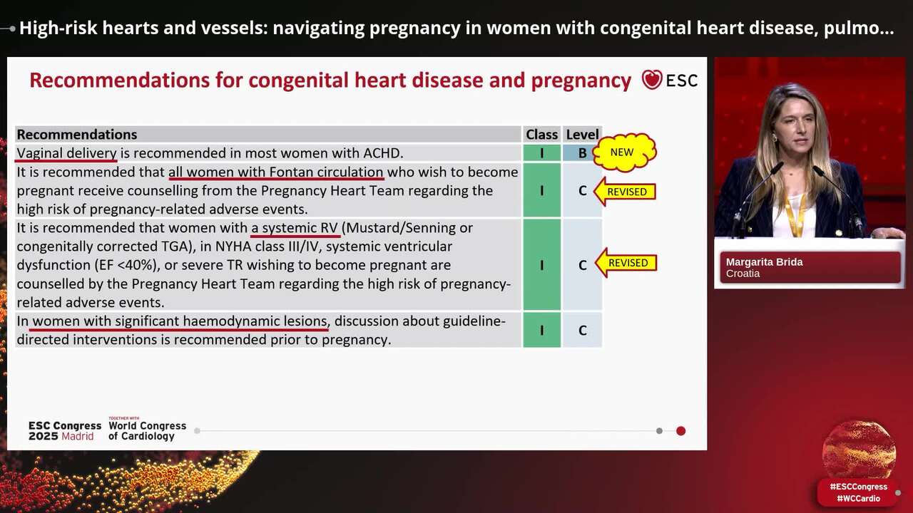 2025 ESC Guidelines for the Management of Cardiovascular Disease and Pregnancy